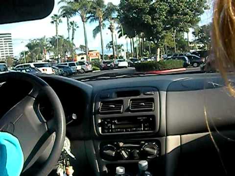 Me & Ronson in the car with my Crazyy family