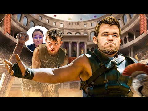 Are you not entertained? | Magnus Carlsen vs Hans Niemann | World Blitz 2024
