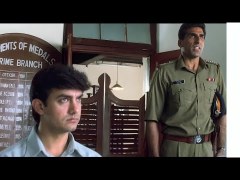 ACP Rathod, Inspector Salim Amne Samne - Sarfarosh Jabardast Dialogue Scene  Amir Khan, Mukesh Rishi