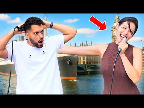 Korean Singer Joins Me And SHOCKS The Crowd | My Heart Will Go On - Celine Dion (Cover)