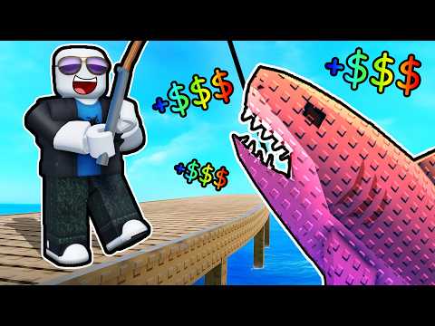 becoming a BILLIONAIRE in Roblox hire a fisher...