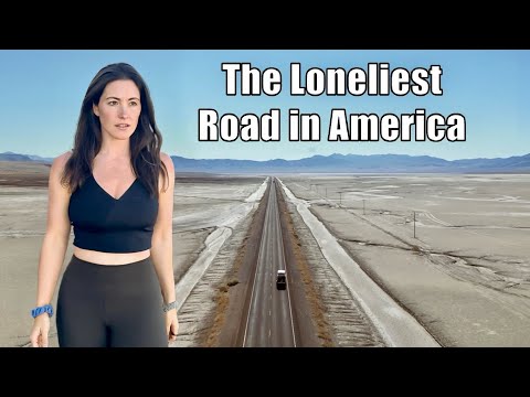 Surviving The Loneliest Road in America 😳 | Solo Female Van Living on Hwy 50