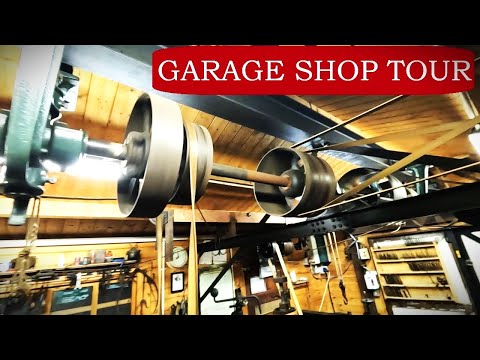 Lineshaft Driven Machine and Blacksmith Shop Tour