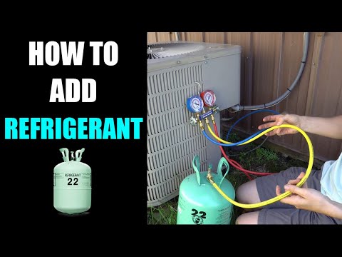How To Add Refrigerant To Air Conditioner