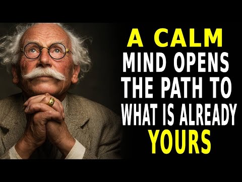 EVERYTHING THAT IS MEANT FOR YOU ARRIVES WHEN THE MIND FALLS SILENT — CARL JUNG