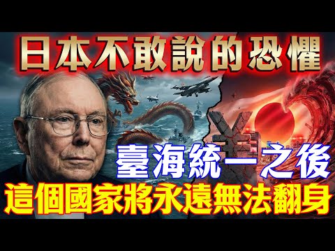 日本不敢說的恐懼：臺海統一後，這個國家將永遠無法翻身。#查理芒格 #美股 #投資