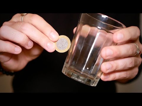 THE COIN THAT GOES THROUGH THE GLASS EXPLAINED - 3 TRICKS WITH A GLASS