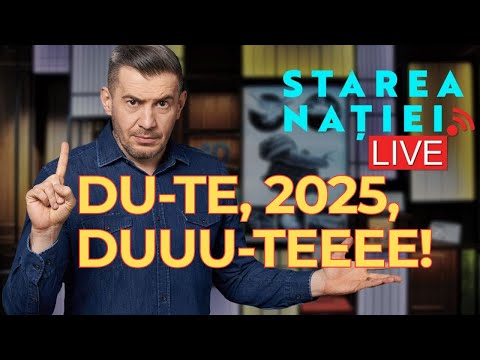 Să ne despărțim de 2025 zâmbind. Cu dinții încleștați | Starea Nației LIVE 22 decembrie 2025
