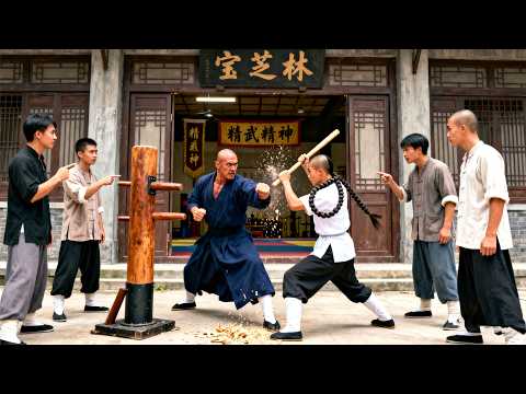 Japan’s top samurai challenges a lad,but he turns out to be a kung fu master—one move wins it all!