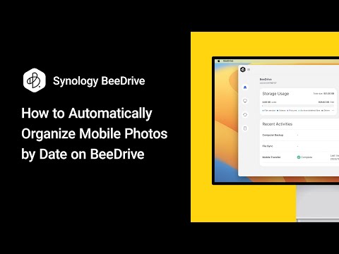 Tips — How to Automatically Organize Mobile Photos by Date on BeeDrive | Synology