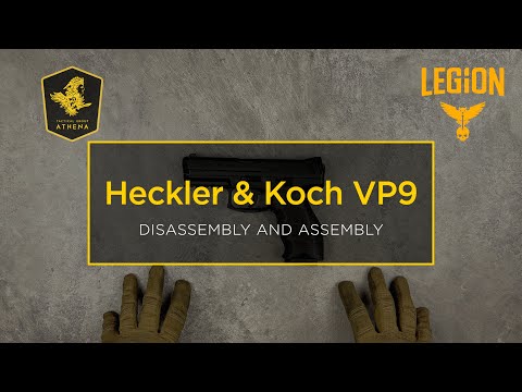 Heckler & Koch VP9 - Disassembly and assembly procedures