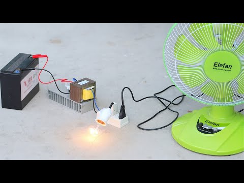 DIY Powerful Ultra Inverter 12V To 220V , No IC , Simple Circuit