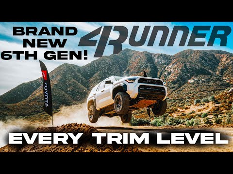 Driving EVERY new 6th Gen Toyota 4Runner! | Which is right for you?