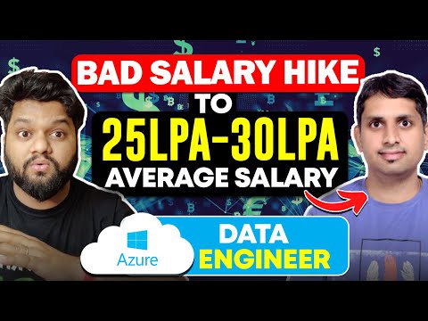BAD SALARY HIKE to 25 LPA - 30 LPA CTC🔥 AZURE DATA ENGINEER ROADMAP ⭐ Hottest JOB in The Market🔥