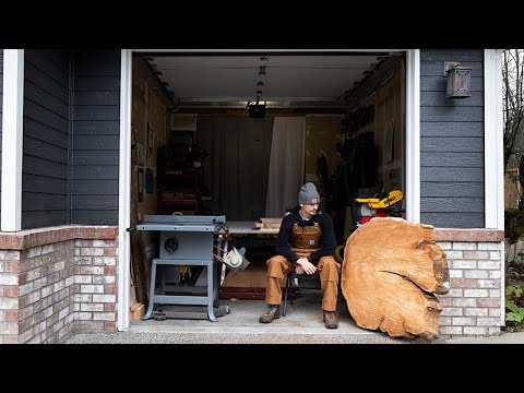 Building UNIQUE furniture from a FREE slab