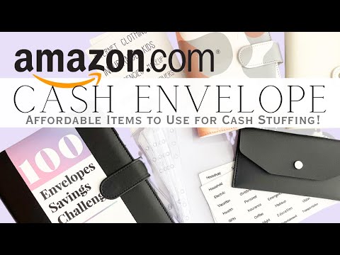 Affordable Amazon Cash Envelope System Items | Functional Products to Use for Cash Stuffing