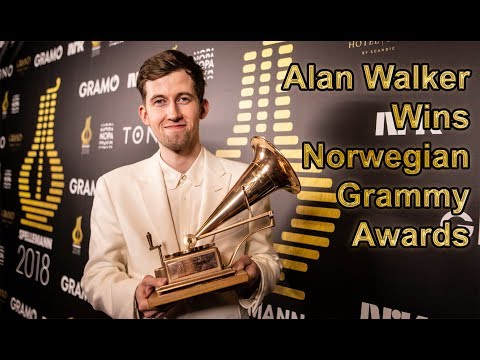 Alan Walker wins 2018 Norwegian Grammy Awards (with multi language subtitles)