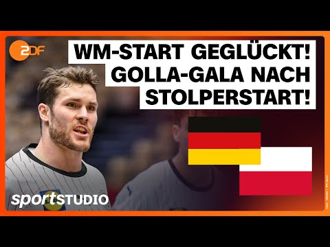 Deutschland – Polen Highlights | Handball-WM 2025 | sportstudio