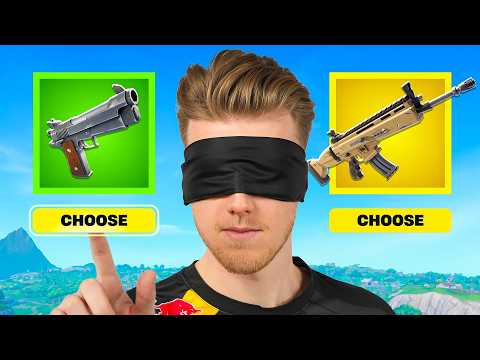 Blind Fortnite Loadout Challenge!