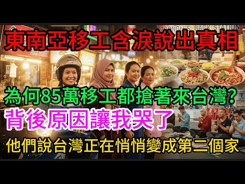 Southeast Asian migrant workers tearfully reveal the truth: Why are 850,000 migrant workers vying...
