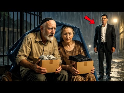 The Millionaire Arrived Unannounced And Saw His Jewish Parents In The Rain… It Changed Everything