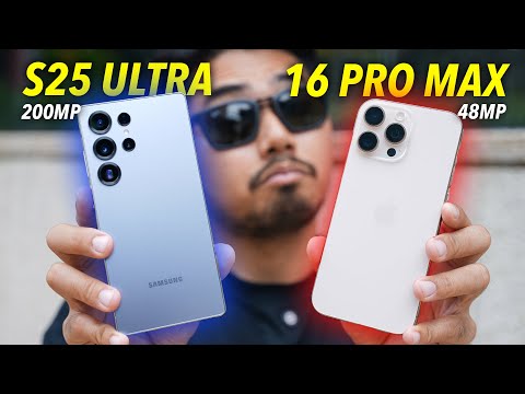 Samsung S25 Ultra vs iPhone 16 Pro Max : Pertarungan Kamera Flagship! 🔥