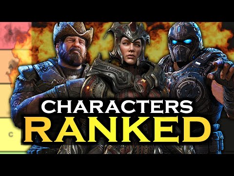 The ULTIMATE Gears of War Character Tier List