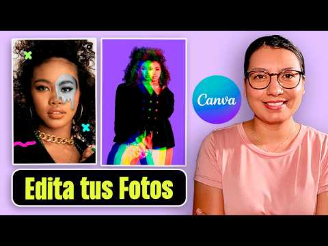 Cómo editar fotos en Canva - Tutorial Canva Gratis
