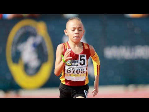 10-Year-Old 4:46 NATIONAL RECORD 1500m At Jr. Olympic Games