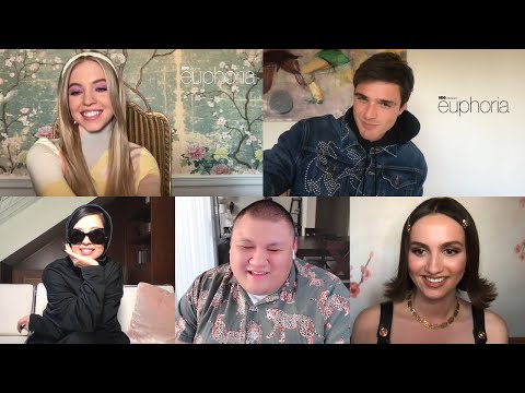 'Euphoria' S2 Interview w/ Sydney Sweeney, Alexa Demie, Jacob Elordi, Maude Apatow | Raffy Ermac