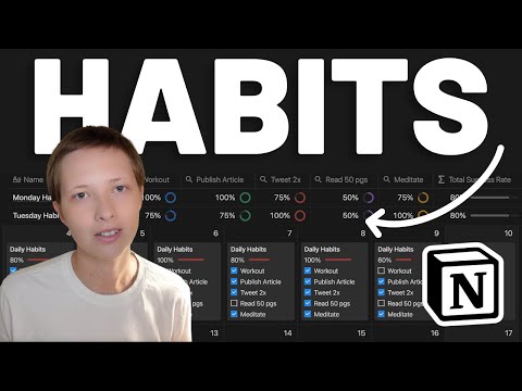 Notion for Habits: How To Build A Habit Tracker In 2022 (free template)