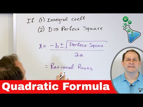 The Quadratic Formula & Discriminant in Algebra