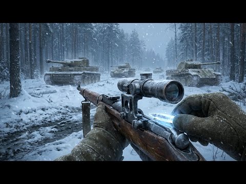 Когда 10 танков СС зажали ОДНОГО снайпера - он применил «СЕКРЕТНЫЙ ПАТРОН» с ПОСЛЕДНЕЙ ПУЛЕЙ!