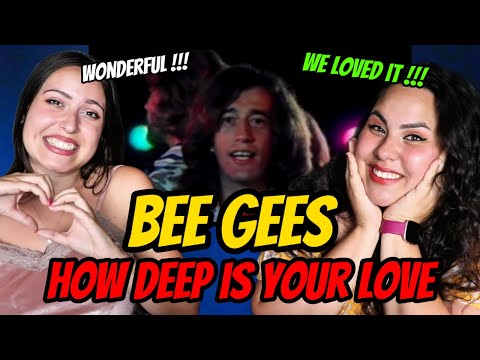 FIRST Time REACTION To Bee Gees -  How Deep Is Your Love !!! | Two Sisters REACT