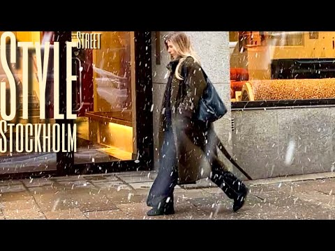 Chic in the Snow: Stockholm's Winter Fashion Trends ❄️
