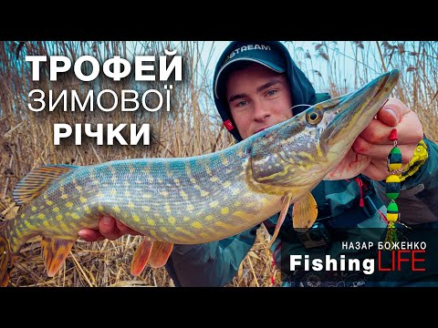 мікро РІЧКА ДИВУЄ ЩУКАМИ на спінінг. Зима 2021