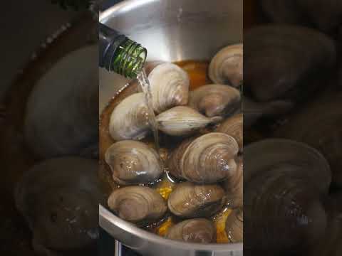 Clams with Chorizo Broth