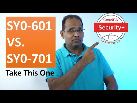 Security+ SY0-701 vs. SY0-601