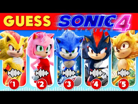 Guess The Sonic Demons The Hedgehog 3 Character by Their Voices #5 🎬🦔💙 Sonic 3 Movie Songs Quiz