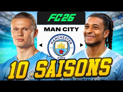 Ich habe MANCHESTER CITY für 10 Saisons übernommen! 🏆🚀