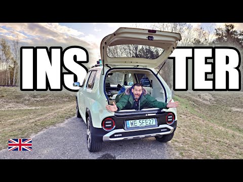 Tiny Hyundai Inster Has Huge Interior (ENG) - Test Drive and Review