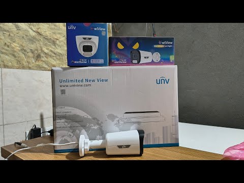 Unv owlview 4mp ip Dome camera Night Vision Quality #unveiling #unv #hikvision #cctv #viral #new 