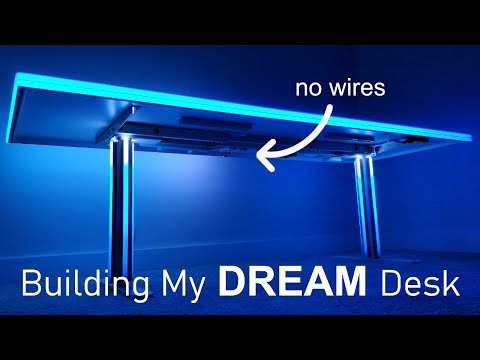 Building My Dream Gaming Room RGB Desk + OCD Cable Management