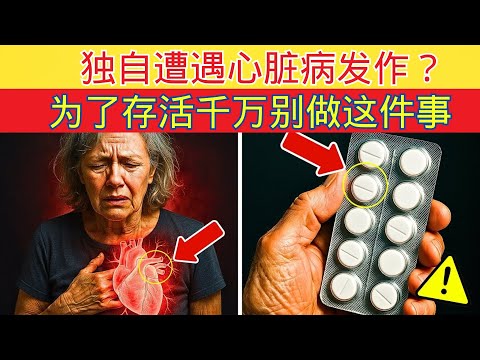 60岁后独自遭遇心脏病发作如何存活 — 7个每位长者必须知道的救命秘诀