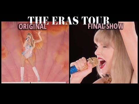 The Eras Tour: Original vs Final Show | Cruel Summer