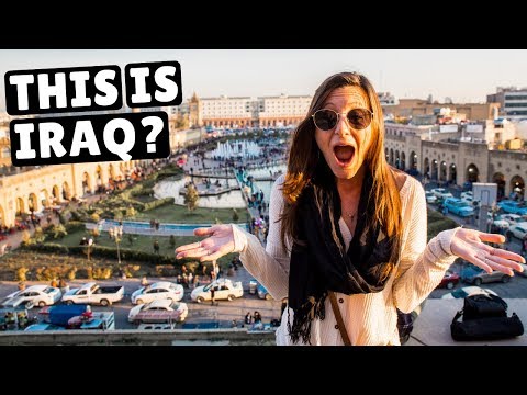 IRAQ First Impressions | Walking the Streets of Erbil (friendliest people)