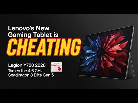 Lenovo’s New Gaming Tablet is CHEATING: Legion Y700 2026 Tames the 4.6 GHz Snapdragon 8 Elite Gen 5