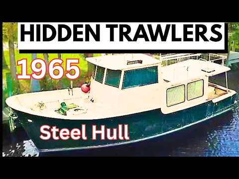37' STEEL Explorer Trawler 2,400 Mile RANGE! $65K Romsdal Fjord 1965 | HarborYachtTours