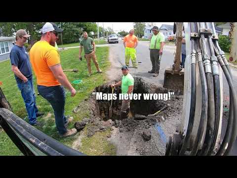 Boring company hits our water main.