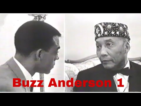 The Hon. Elijah Muhammad Interview With Buzz Anderson (Part 1)